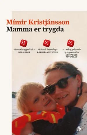 Omslag: "Mamma er trygda" av Mímir Kristjánsson